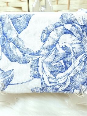 Handmade Zipper Pouch 100% Cotton Quilted Fully Lined